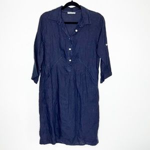 Elena Baldi Linen Dress